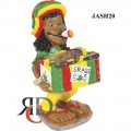 JAMAICAN SMALL ASHTRAY 1CT